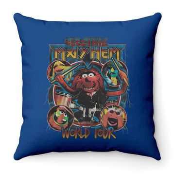 Discover Dr Teeth And The Electric Mayhem Throw Pillow