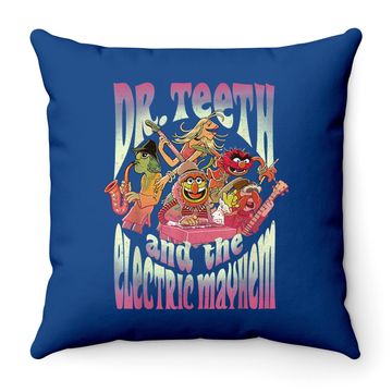 Discover Dr Teeth And The Electric Mayhem Throw Pillow