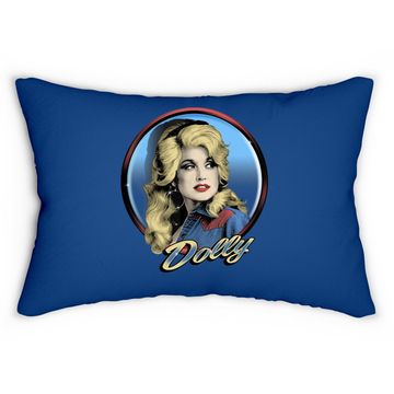 Discover Dolly Parton Western Lumbar Pillow