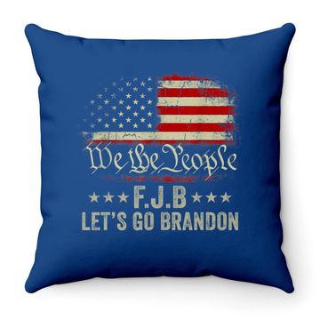 Discover Let’s Go Brandon Anti Liberal Throw Pillow