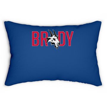 Discover Tom Brady Goat Lumbar Pillow