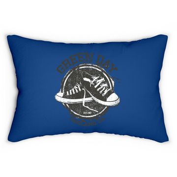 Discover Green Day Converse 2 Lumbar Pillow