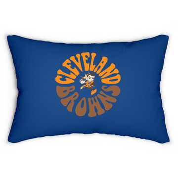 Discover Cleveland Browns Hippy Style Elf Lumbar Pillow