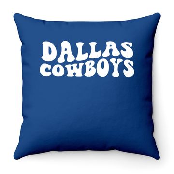 Discover Dallas Cowboys Throw Pillow