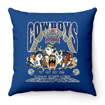 Discover Dallas Cowboys Throw Pillow