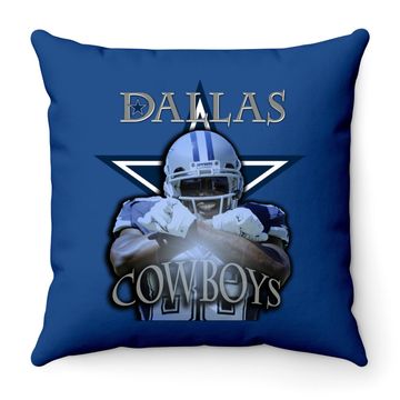 Discover Dez Bryant Dallas Cowboys Throw Pillow