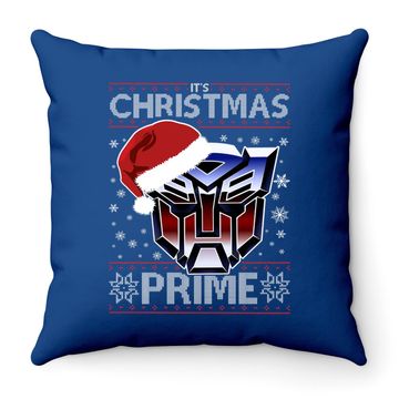 Discover An Autobot Merry Christmas Transformers Essential Throw Pillow