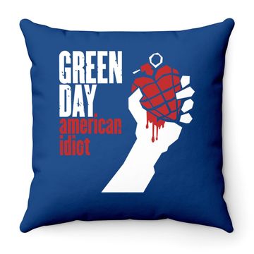 Discover Green Day American Idiot Throw Pillow