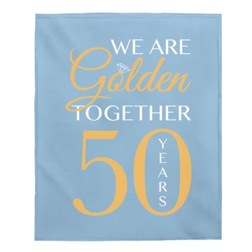 Discover Romantic Baby Blanket For Couples - 50th Wedding Anniversary Premium Baby Blanket