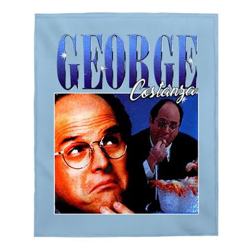 Discover Seinfeld George Costanza Homage Baby Blanket