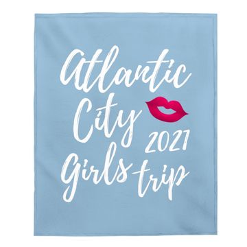 Discover Atlantic City Girls Trip 2021 New Jersey Vacation Design Baby Blanket