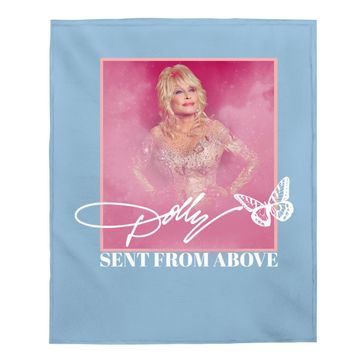 Discover Dolly Parton Sent From Above Baby Blanket
