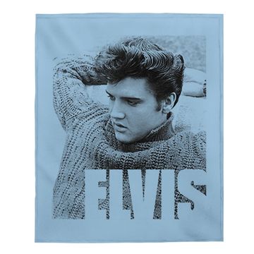 Discover Elvis Presley Relaxing Poster Popfunk Baby Blanket
