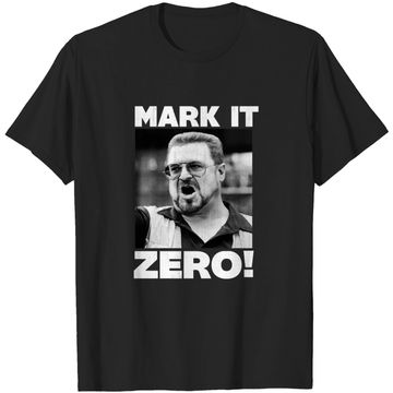 Discover American Classics The Big Lebowski Movie Mark It Zero Walter Adult Short Sleeve T-Shirt Graphic Tee