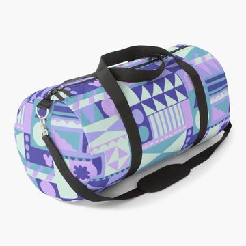 Discover "it's a small world" Pattern (ice palette) Duffle Bag
