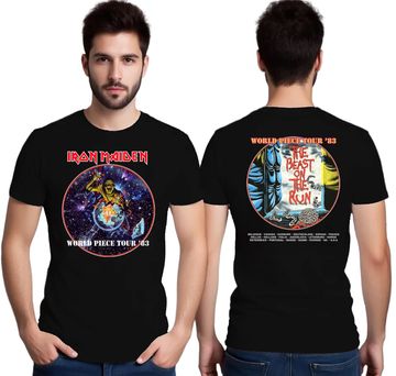 Discover Iron Maiden Tour 83 shirt