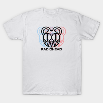 Discover Radiohead Logo Dizzy Glitch - Radiohead - T-Shirt