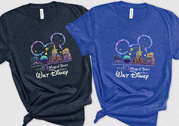 Discover Disney World Shirt, Disney 50'th Anniversary Shirt, 50'th Anniversary, Disney Magical Years Shirt