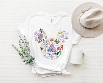 Discover Disney Magic Kingdom Shirt, Disney Characters Shirt