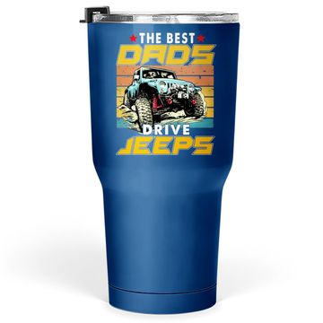 Discover The Best Dads Drive Jeep Off-range Tumbler 30 Oz