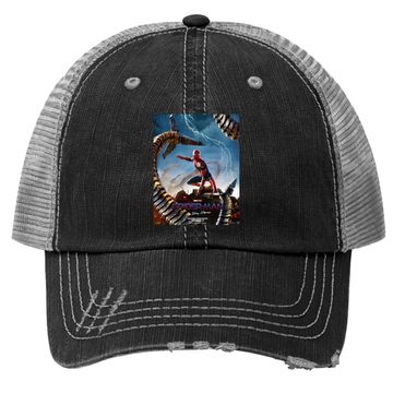 Discover No Way Home Spider Man Trucker Hats