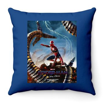 Discover No Way Home Spider Man Throw Pillows