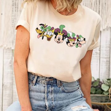 Discover Disney Mardi Gras shirt, Disney Character Shirt