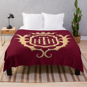 Discover Hollywood Tower Hotel Throw Blanket