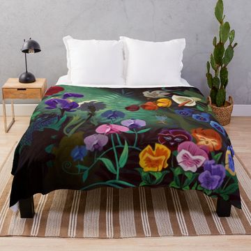 Discover alice Throw Blanket