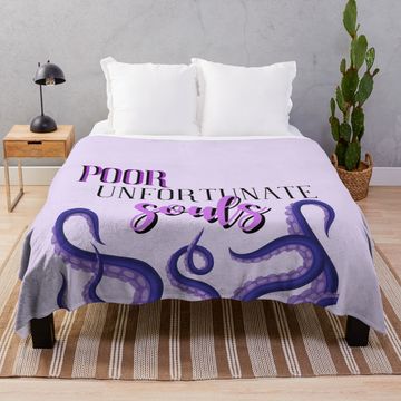 Discover Poor Unfortunate Souls Throw Blanket