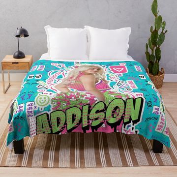 Discover zombies 3 1 backpack bag Throw Blanket