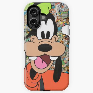 Discover Comic Book Goofy iPhone Case