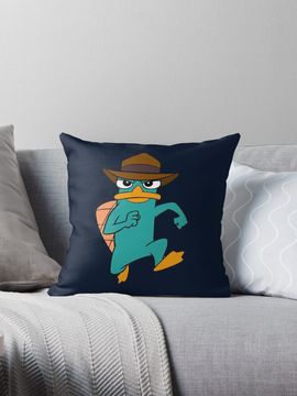 Discover Agent Pperry the platypus  Pillow