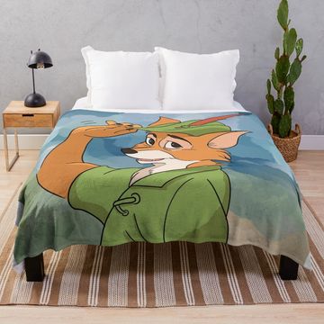 Discover Robin Hood Throw Blanket