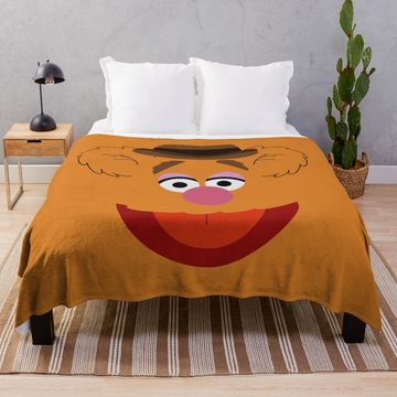 Discover Fozzie Bear Throw Blanket