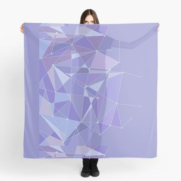 Discover Galaxy Purple Wall Scarf
