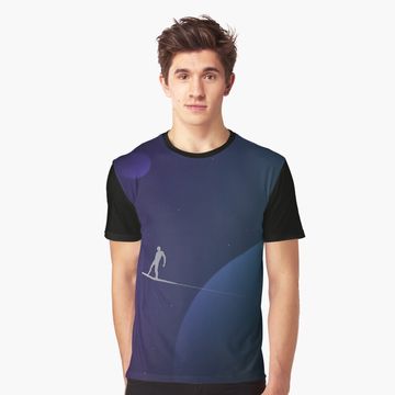 Discover Silver Surfer Minimal  Graphic T-Shirt