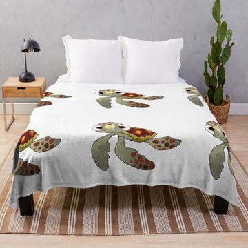 Discover Cute squirt finding nemo Throw Blanket