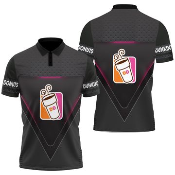 Discover Dunkin’ Donuts Polo Shirt | Gift For Father | Gift For Men