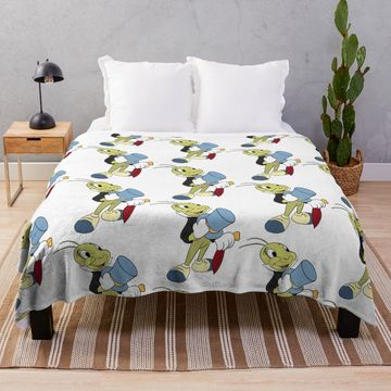 Discover Jiminy Cricket   Throw Blanket