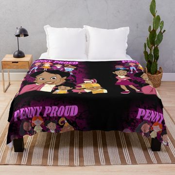 Discover Penny Proud and Friends Throw Blanket