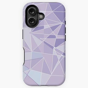 Discover Purple Fragments iPhone Case
