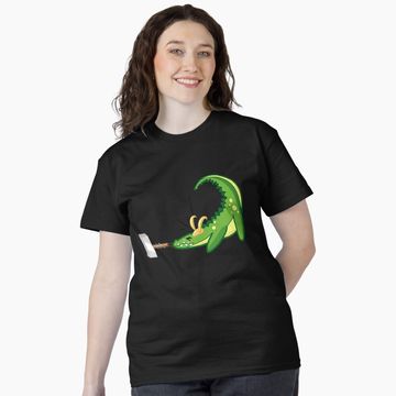 Discover Alligator Loki with Mjolnir Classic T-Shirt