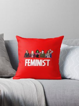 Discover Feminist marvelous ladies Pillow