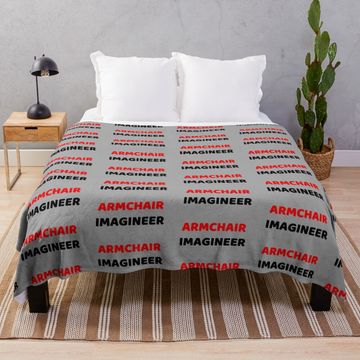 Discover Armchair Imagineer Throw Blanket