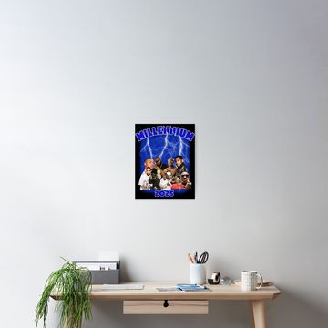 Discover Millennium Tour 2025 Vintage Poster