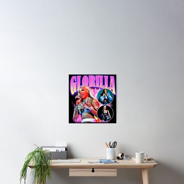Discover Retro Style Glorilla  Poster