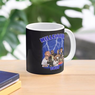 Discover Millennium Tour 2025 Vintage Coffee Mug