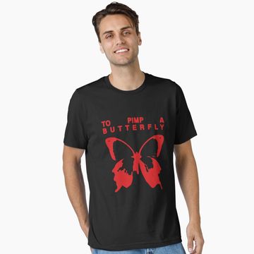 Discover Music Vintage Butterfly 90s Essential T-Shirt