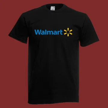 Discover Walmart Men's Black T-Shirt